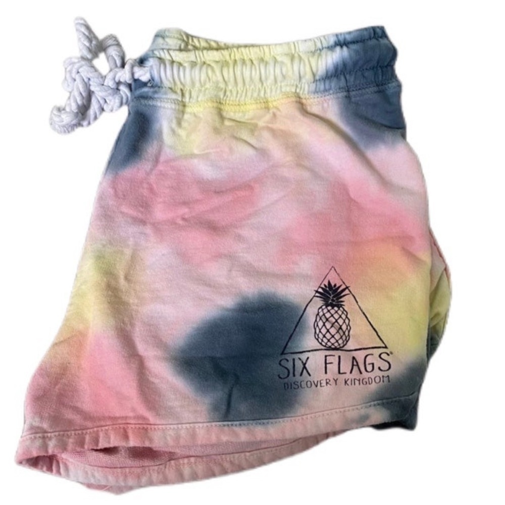 Tie Dye Beach Lounge Shorts M